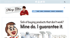 Desktop Screenshot of maryellenproducts.com